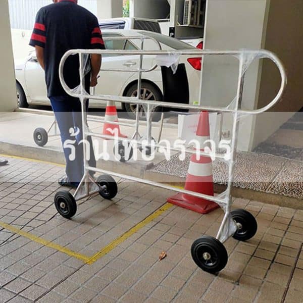 แผงกั้นสแตนเลสแบบหูช้าง