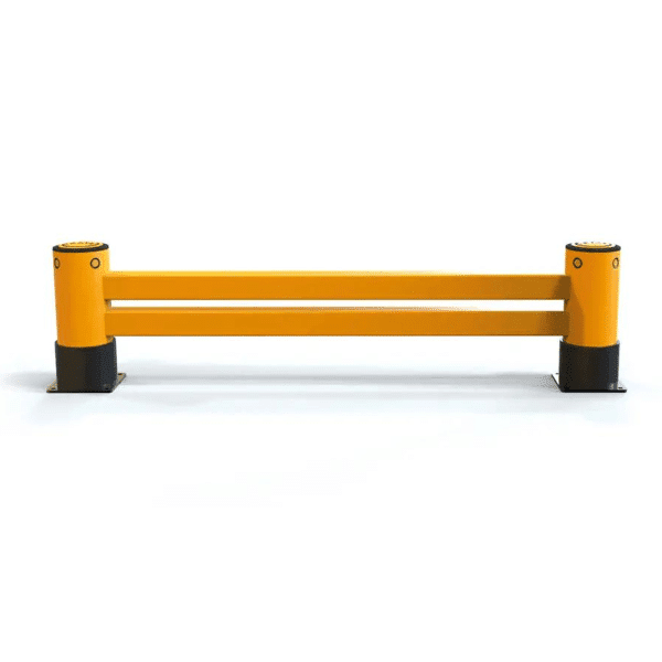 ราวกันชนล้มลุกได้ RackEnd Barrier Double Rail