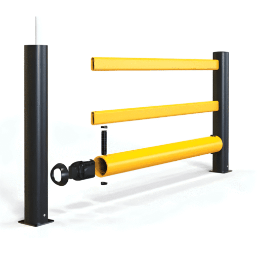 ราวกันชนล้มลุกได้