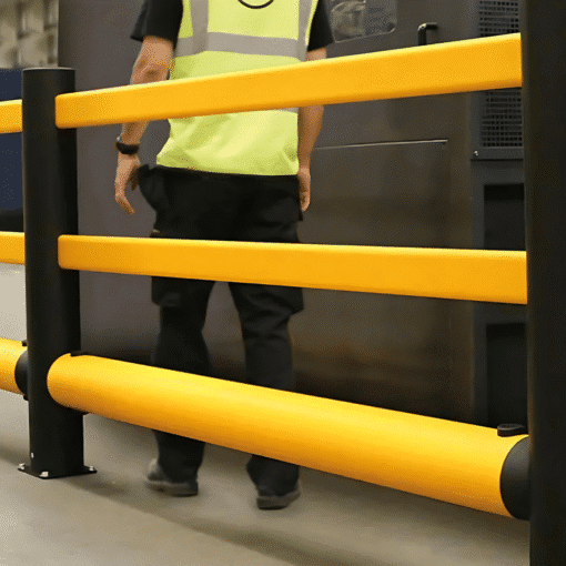 ราวกันชนล้มลุกได้