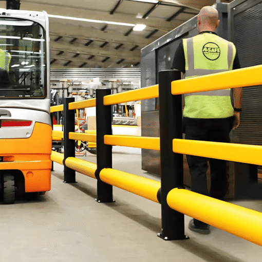 ราวกันชนล้มลุกได้