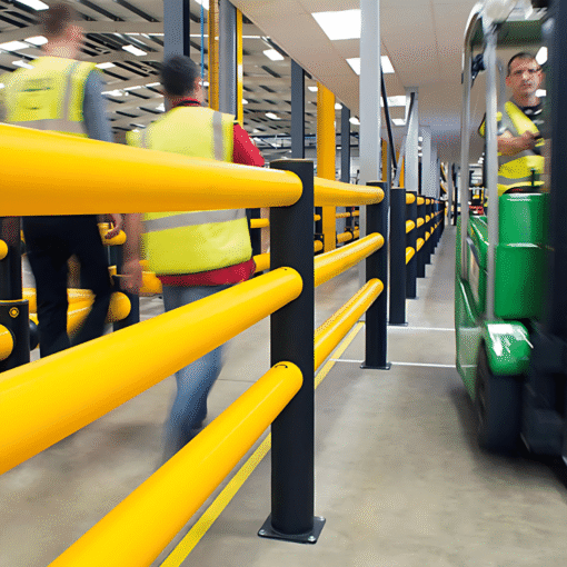 ราวกันชนล้มลุกได้