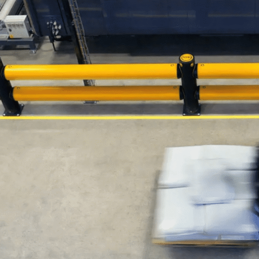 ราวกันชนล้มลุกได้