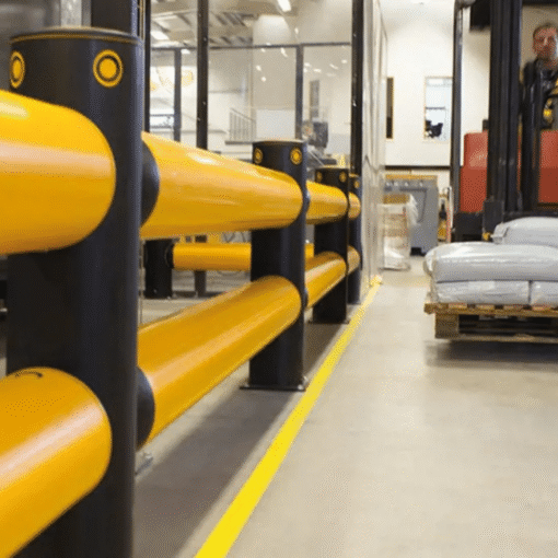 ราวกันชนล้มลุกได้