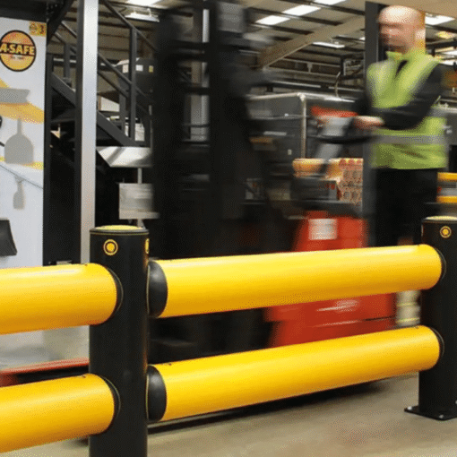 ราวกันชนล้มลุกได้