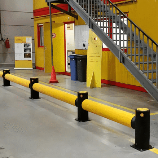 ราวกันชนล้มลุกได้