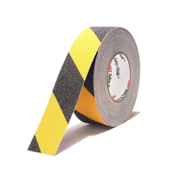 3M เทปกันลื่น Safety -walk รุ่น 613 สีเหลือง-ดำ รุ่นหยาบมาก Heavy Duty  ขนาด 2 นิ้ว x 18 เมตร (กว้าง * ยาว)