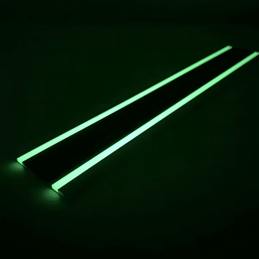 แผ่นกันลื่นอลูมิเนียมคาดเเถบเรืองเเสง