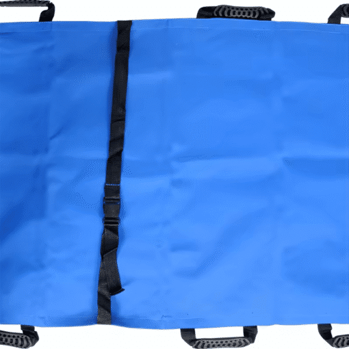 ผ้ายกตัวผู้ป่วยสีน้ำเงิน