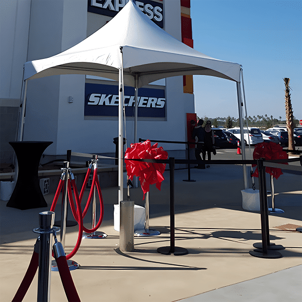 เสากั้นทางเดินสีดำชนิดเก็บฐานได้