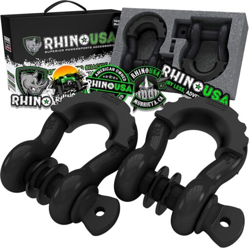 ห่วง D-Ring RHINO USA ‎วัสดุ Alloy Steel 20ตัน (1คู่)