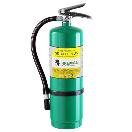 เครื่องดับเพลิง ชนิดเคมีสูตรน้ำ (SC-AFFF Plus) ขนาด 10 ปอนด์ (แถมขาเเขวน)
