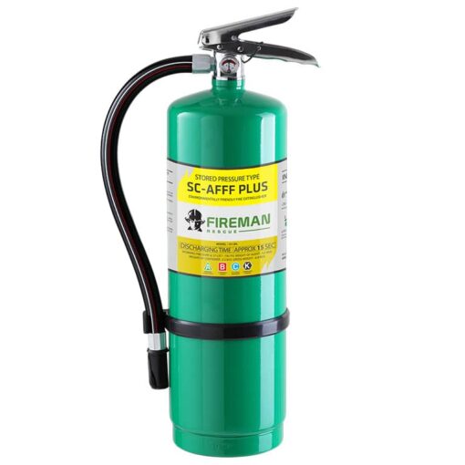 เครื่องดับเพลิง ชนิดเคมีสูตรน้ำ (SC-AFFF Plus) ขนาด 15 ปอนด์ (แถมขาเเขวน)