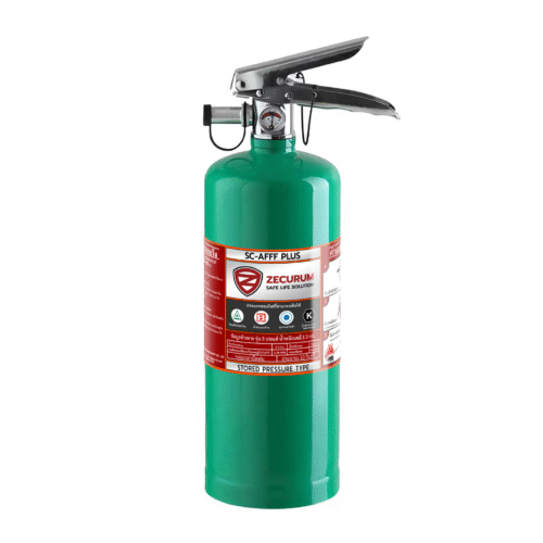 เครื่องดับเพลิง ชนิดเคมีสูตรน้ำ (SC-AFFF Plus) ขนาด 5 ปอนด์  (แถมขาเเขวน)