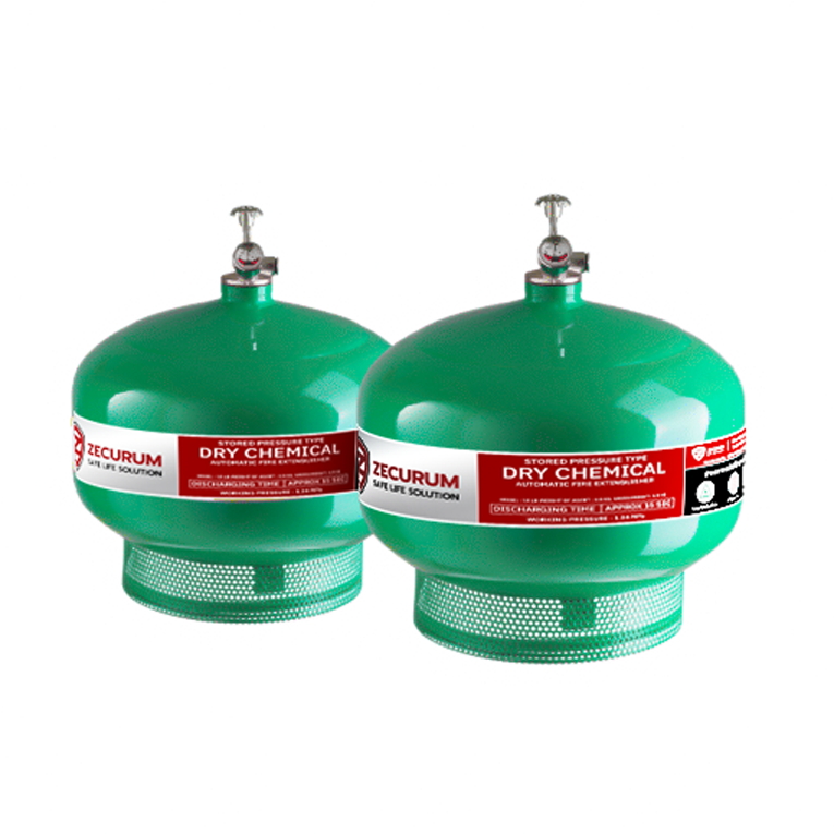 เครื่องดับเพลิง ZECURUM ชนิด AUTO น้ำยาเหลวระเหย (BF2000) ขนาด 15 ปอนด์ - Image 6