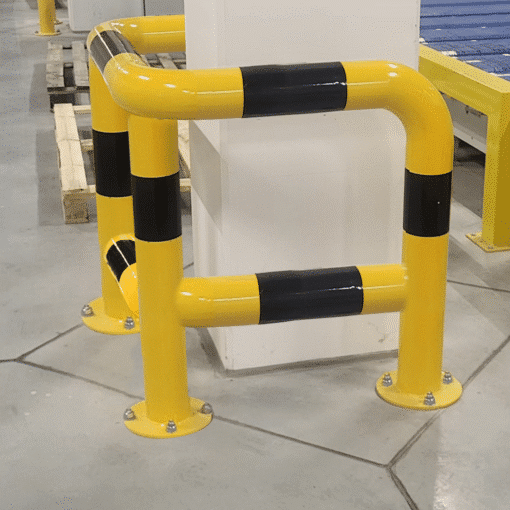 ราวเหล็กกันชนมุม