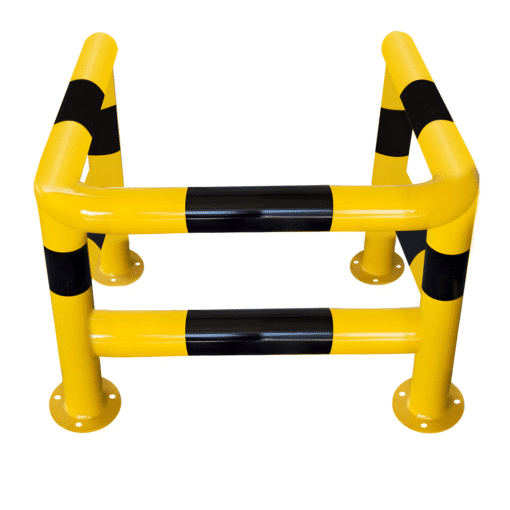 ราวเหล็กกันชนมุม