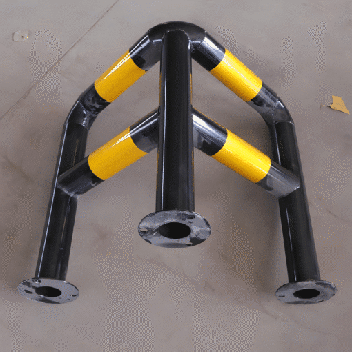 ราวเหล็กกันชนมุม