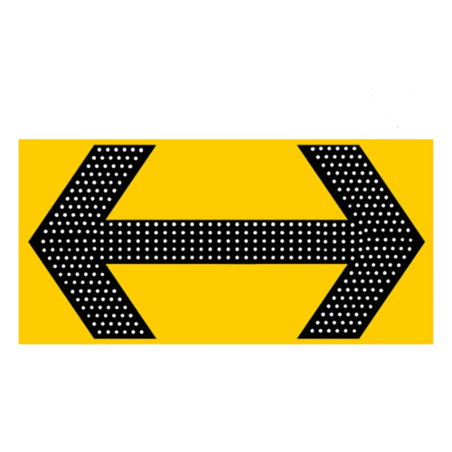 ป้ายไฟเตือน LED ติดท้ายรถ 60x120x5 ซม. สติ๊กเกอร์ 3M EGP ไฟ LED 375 หลอด 12 VDC พร้อมรีโมทควบคุม