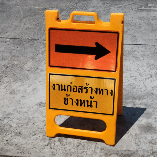 ป้ายพับตั้งพื้น