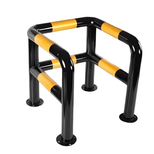 ราวเหล็กกันชนมุม