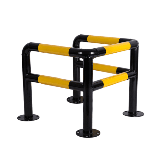 ราวเหล็กกันชนมุม