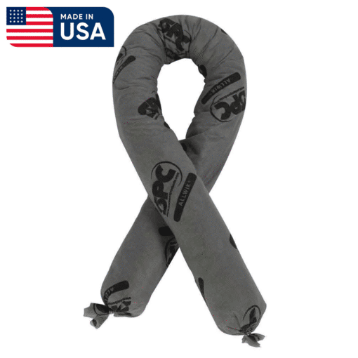 วัสดุดูดซับของเหลวประเภทน้ำและน้ำมัน ชนิดท่อนยาว 1.2 เมตร สีเทา แบรนด์ Brady รุ่น AW412 (12 ท่อน / กล่อง)