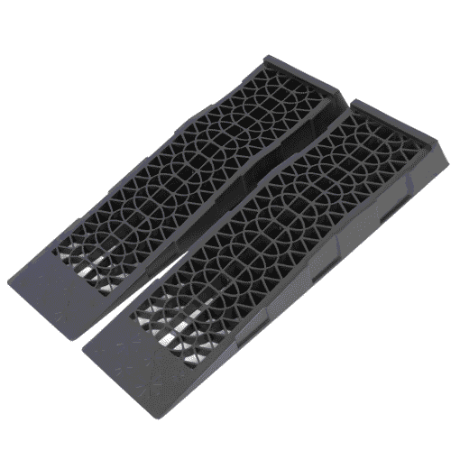 CAR RAMP รองล้อรถยนต์ วัสดุ PP ขนาด 20x70x7.8 cm. (ราคาต่อคู่)