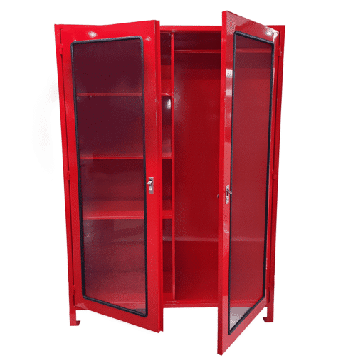 ตู้เก็บชุดดับเพลิงและอุปกรณ์