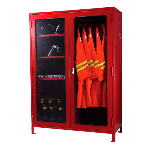 ตู้เก็บชุดดับเพลิงและอุปกรณ์