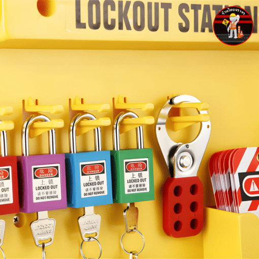ที่เก็บอุปกรณ์เซฟตี้ LOCKOUT STATION ขนาด 40.6x31.5x6.5cm - Image 10