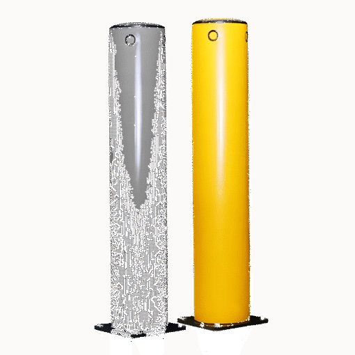 เสากันชนล้มลุกได้