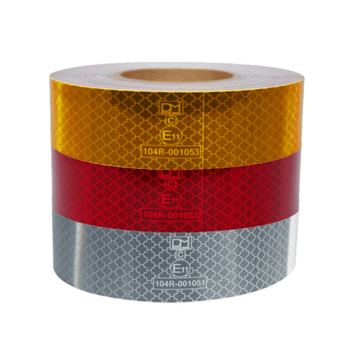 เทปสะท้อนแสงติดรถบรรทุกมาตรฐานกรมขนส่งทางบก