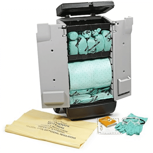 BRADY วัสดุดูดซับสารเคมี สารเหลว น้ำมัน แบบรถเข็นเคลื่อนที่เร็ว