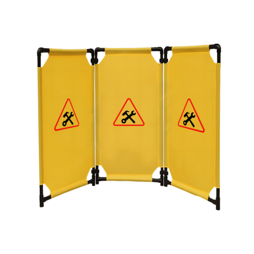 แผงกั้นพลาสติกพับเก็บได้