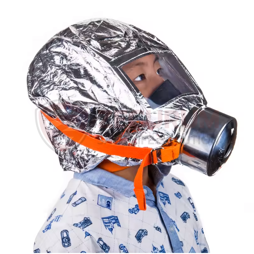 หน้ากากหนีไฟฉุกเฉินแบบกรองอากาศ ZECURUM - Image 4