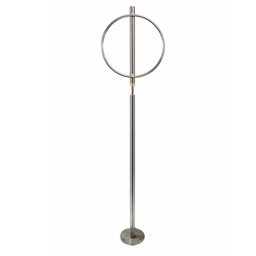 เสาเพลท สเเตนเลส SUS201 (ที่ใช้ร่วมกับโครงห่วงสเเตนเลส )