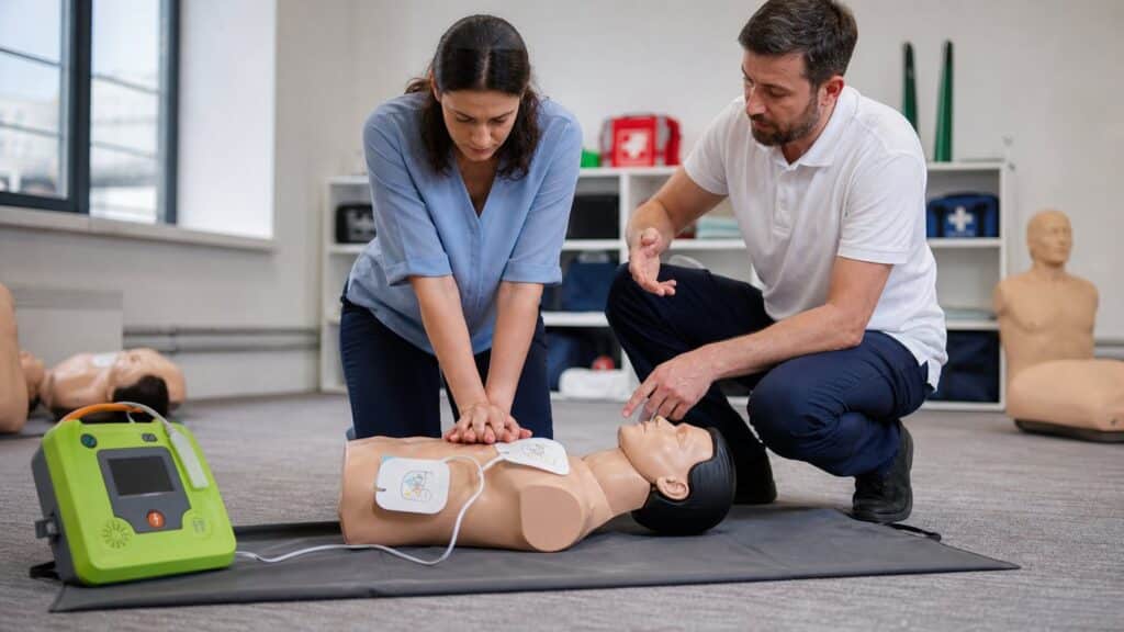 cpr with aed