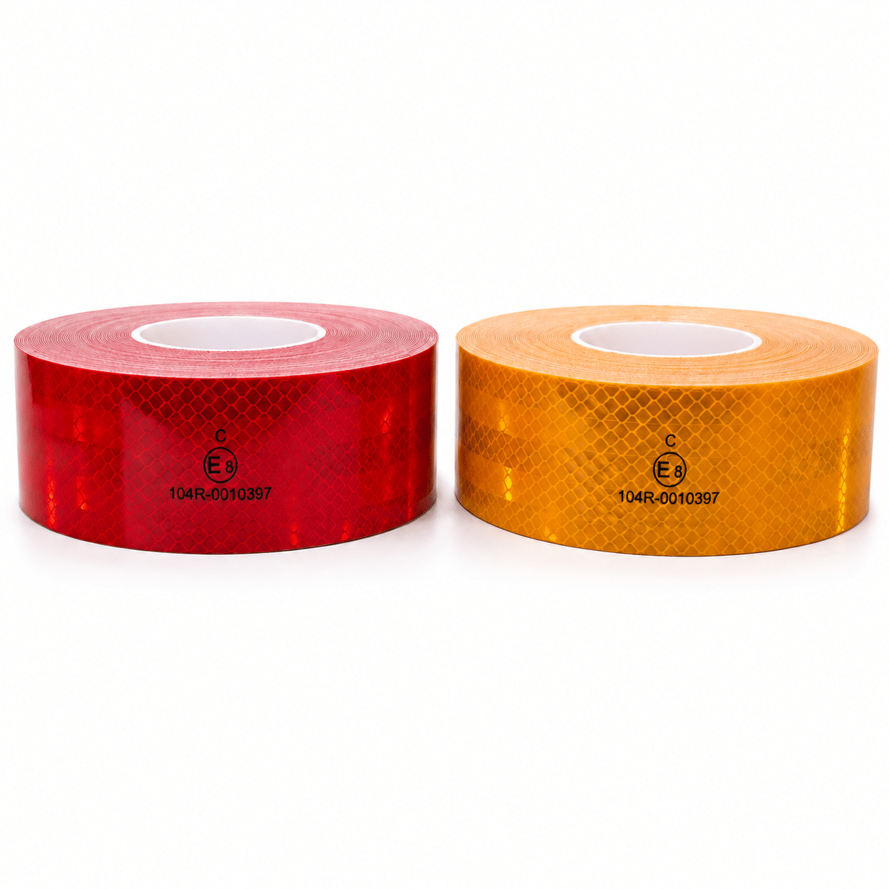 เทปสะท้อนแสงติดรถบรรทุก ZECURUM ขนาด 50.8 มม. x 45.7 ม. (มี 2 สี เหลือง / แดง)